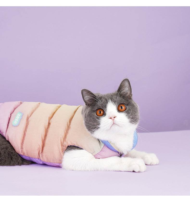 Colorful Warm Pet Vest