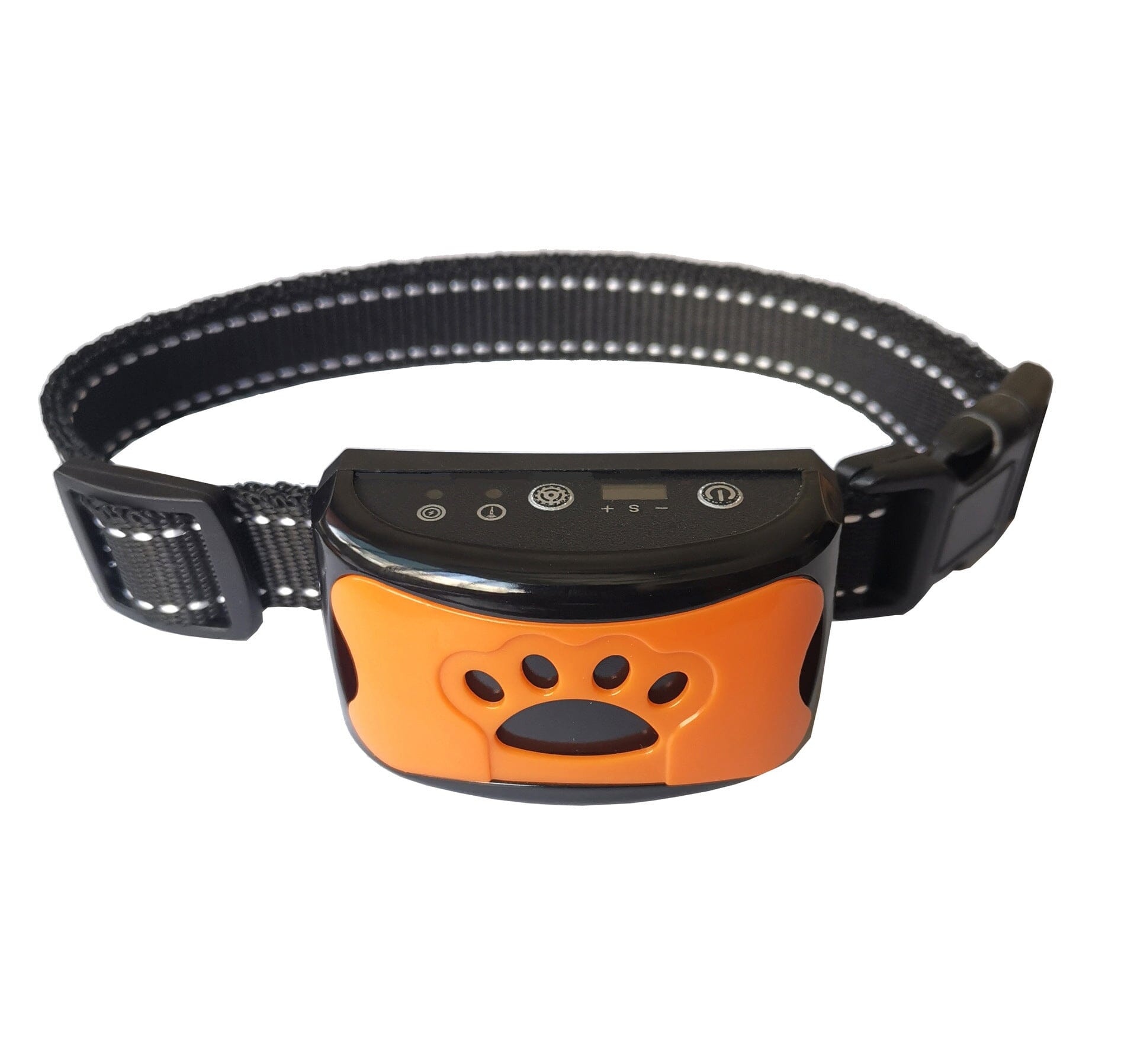 Anti-Bark Dog Collar Pet Reboo Store Orange 