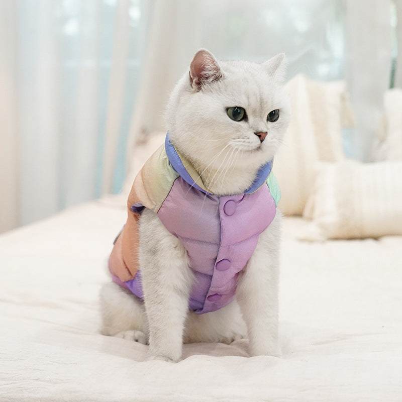 Colorful Warm Pet Vest